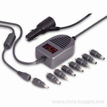 90W In-car Universal Laptop DC Adapter and Charger with 11 to 15V, Fit for Most Popular Laptops